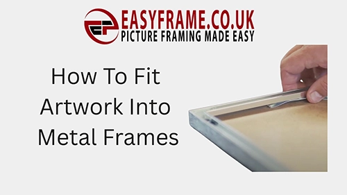 How To.. Fit Artwork in Aluminium Frames