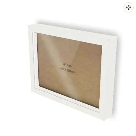 3D model at the same angle with the 19mm spacer: a narrower band of spacer inside the frame.