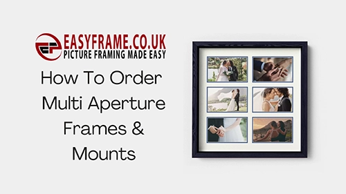 How To.. Order Multi Aperture Frames