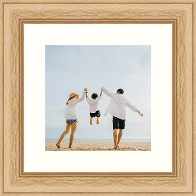 Oak picture frame
