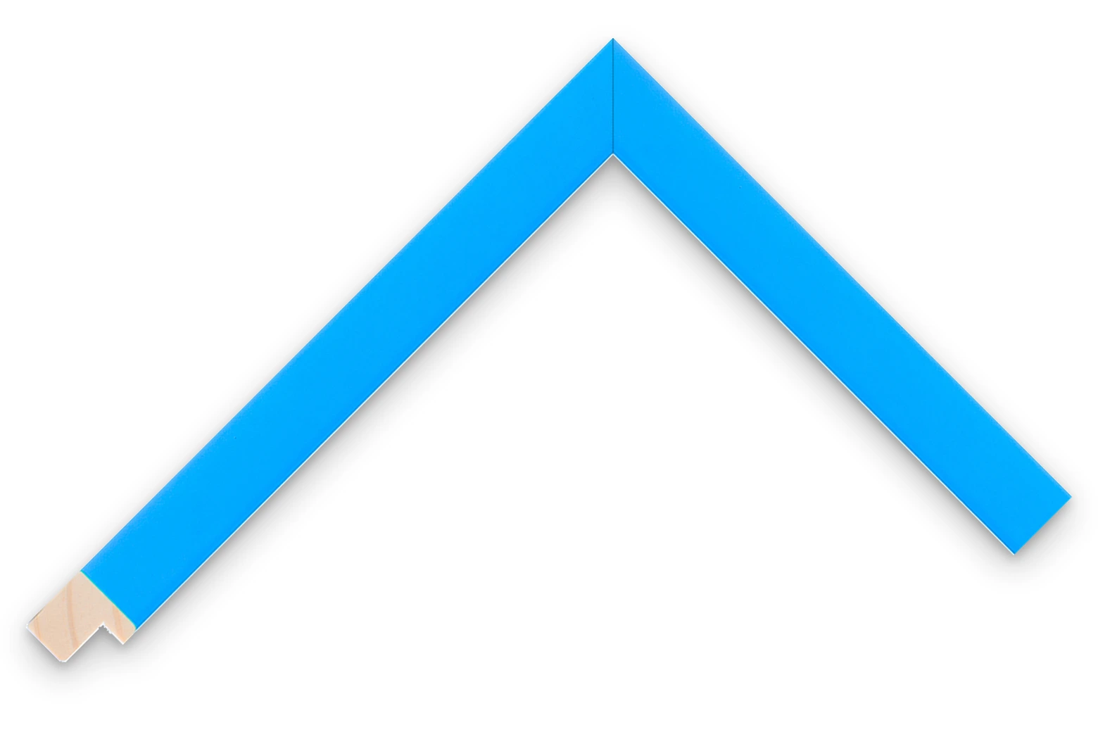 17mm Neon Blue picture frame