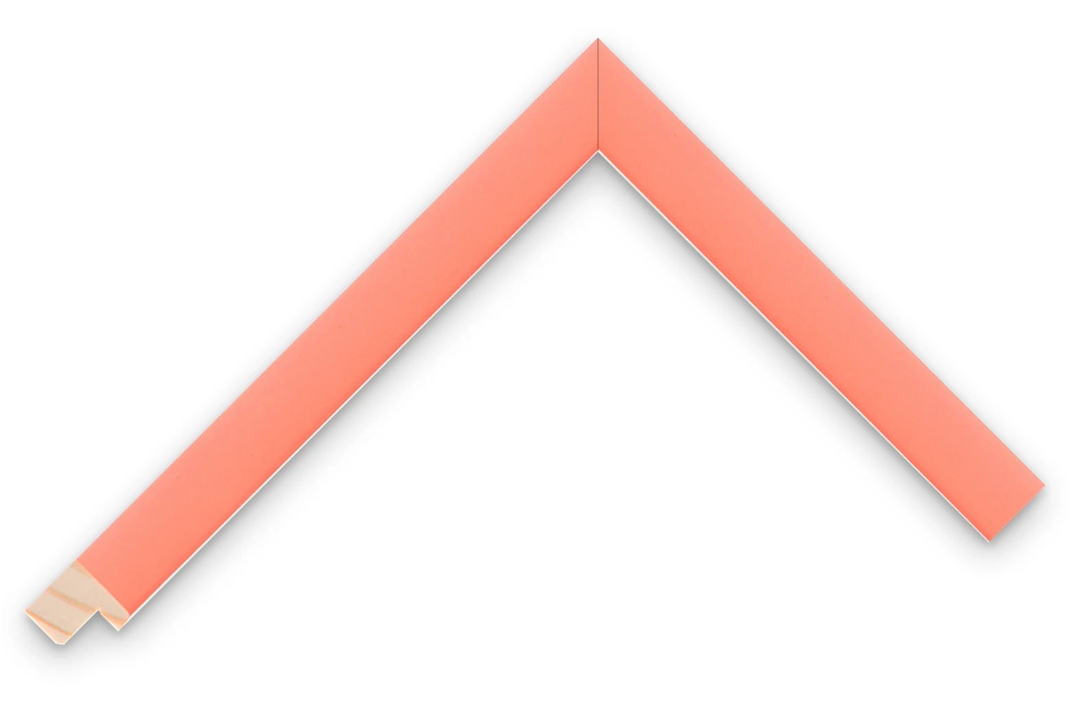 17mm Neon Orange picture frame