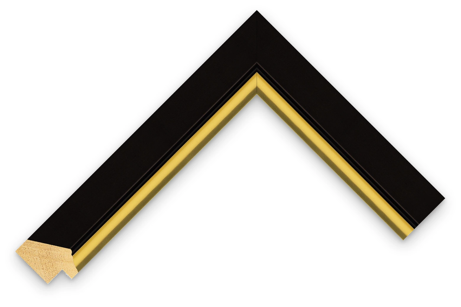 30mm Black & Gold picture frame