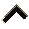9mm Gold/Black/Red Line