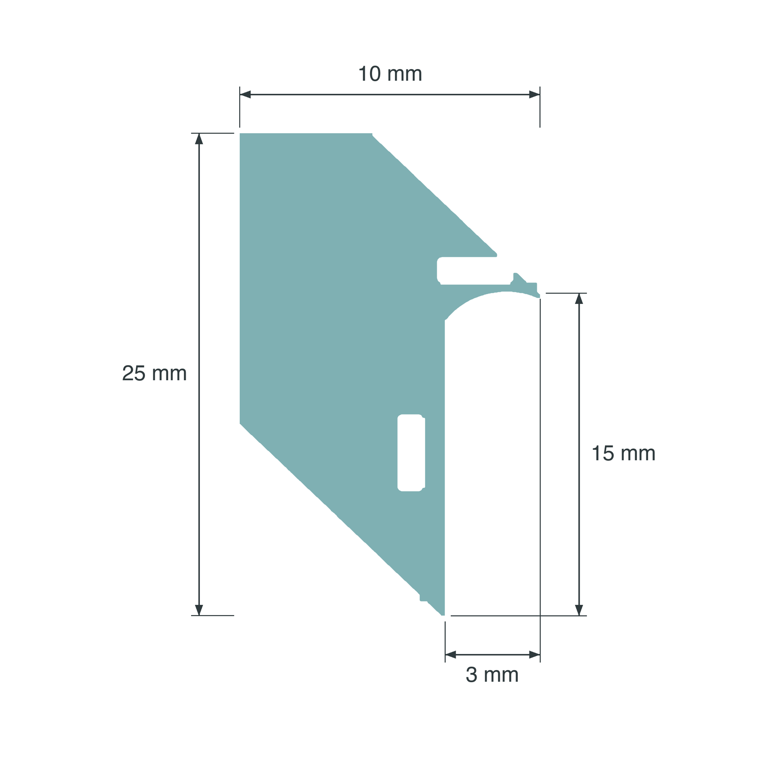 thumbnail image 2 of 50x Black Plastic LED Light Holder Bezel Clip Mounting Brackets - For 3/5/10mm LEDs 2 of 3