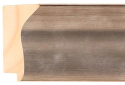 70mm Chaise Pewter Foil picture frame