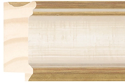 70mm Ivory/Gold Hampshire picture frame