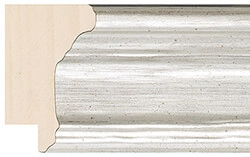 41mm Lille Silver/Black Side picture frame