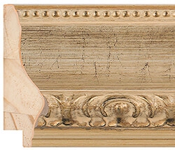 69mm Antique Silver Leaf picture frame