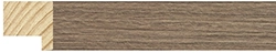 17mm Walnut Foil picture frame