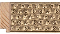 52mm Gold Leaf Skulls picture frame