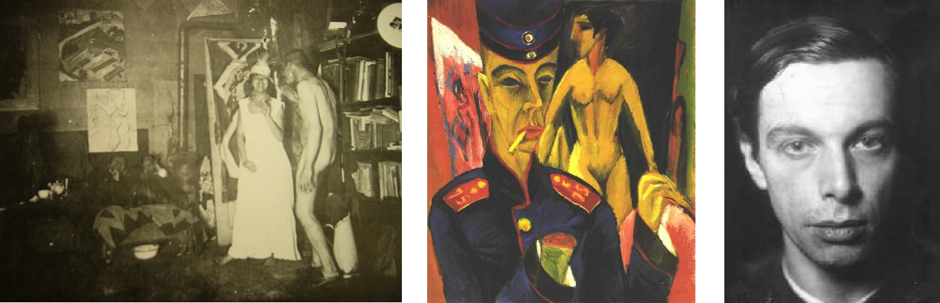 Ernst Ludwig Kirchner working