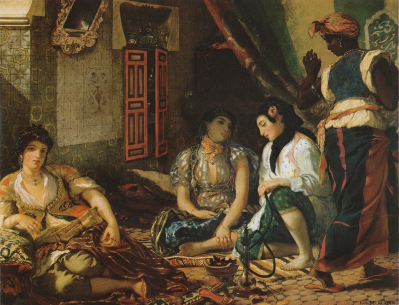 Delacroix The Women of Algiers