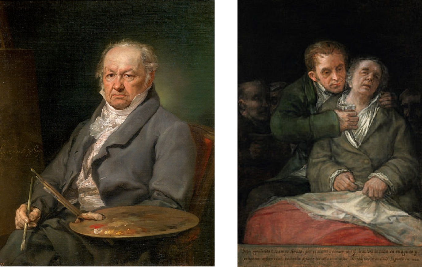 Vicente Lpez Portaa portrait of Goya