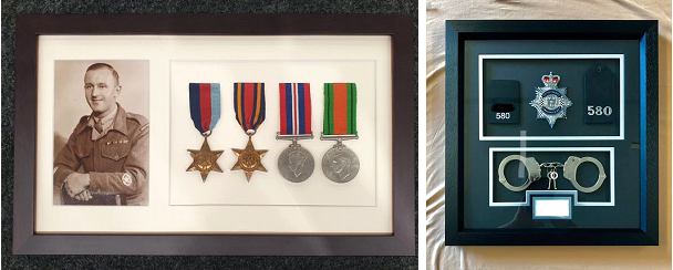 Framed Medals