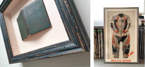 Framed book