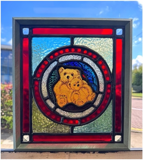 stained glass window