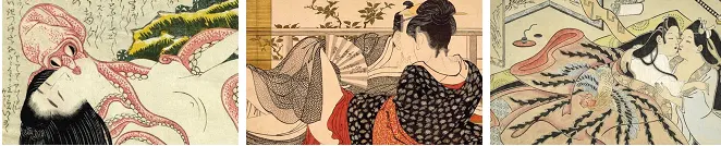 Hokusai was well-known for his capacity to titillate in an era when some of his work equated to todays top-shelf mags or online adult sites.