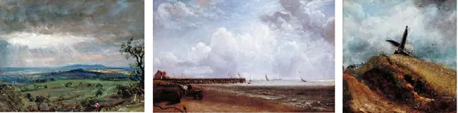 Hampstead Heath, Yarmouth Jetty and Brighton were all captured for posterity by Constable.
