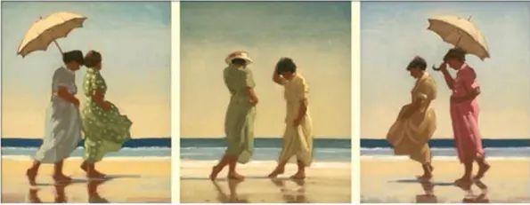 Vettrianos Summer Days triptych. Prints like this can be secured for well under 50 from several authorised sources.