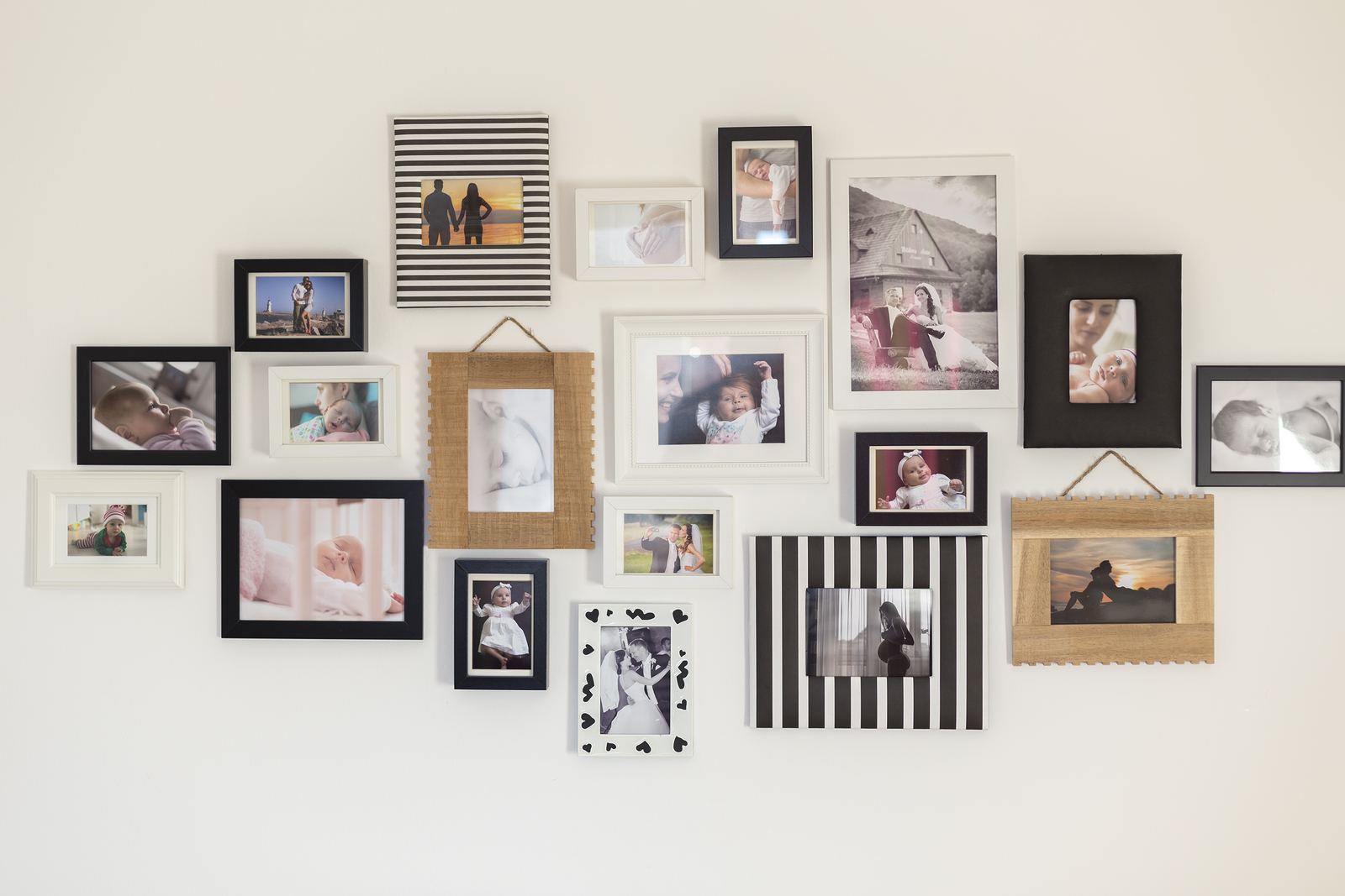 Picture Frame Wall