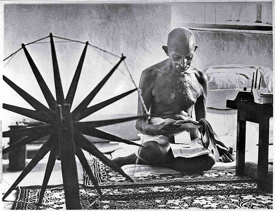 Gandhi and the Spinning Wheel