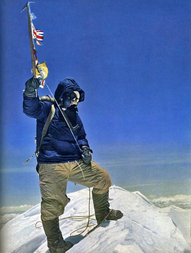 Hillary on Everest  for those with lofty ambitions