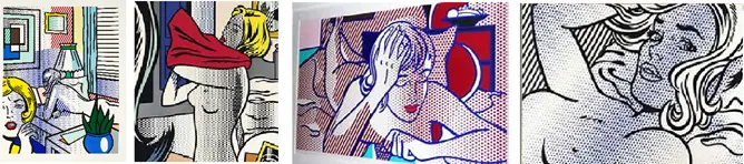 Roy Lichtenstein loved women, by all accounts. Hence the nudes.