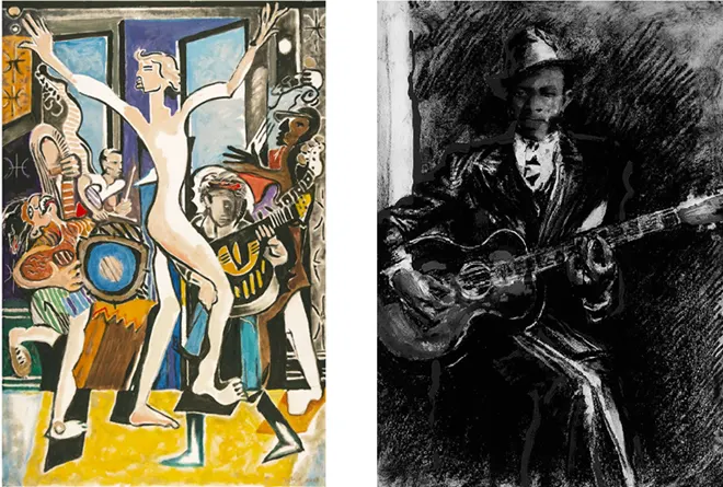 
On the left here is Abstract Stones 3, which had a limited-edition run of unframed prints. So there were just 150 of this variant, all signed individually by Ron Wood. And a snip at 995 if you got one. On the right is a Robert Johnson print, one of 50 and again individually signed by the artist. Once more unframed. But just 350. Johnson was an American blues singer, songwriter and musician.
