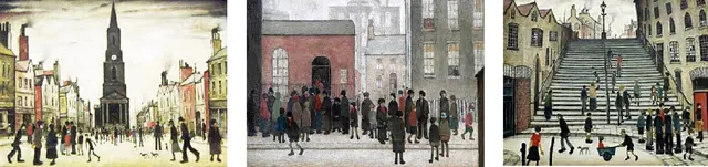 Lowry had it right and spotted a gap in the market, documenting the spaces, lives and times of common people who would otherwise never find their way onto a canvas. 