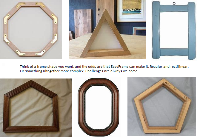 shaped picture frames