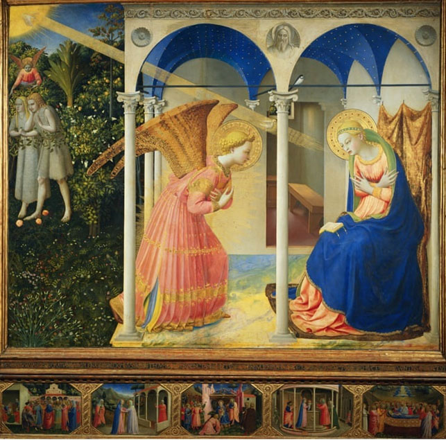 Fra Angelicos The Annunciation