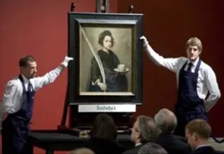 Santa Rufina being sold at Sothebys by auction.