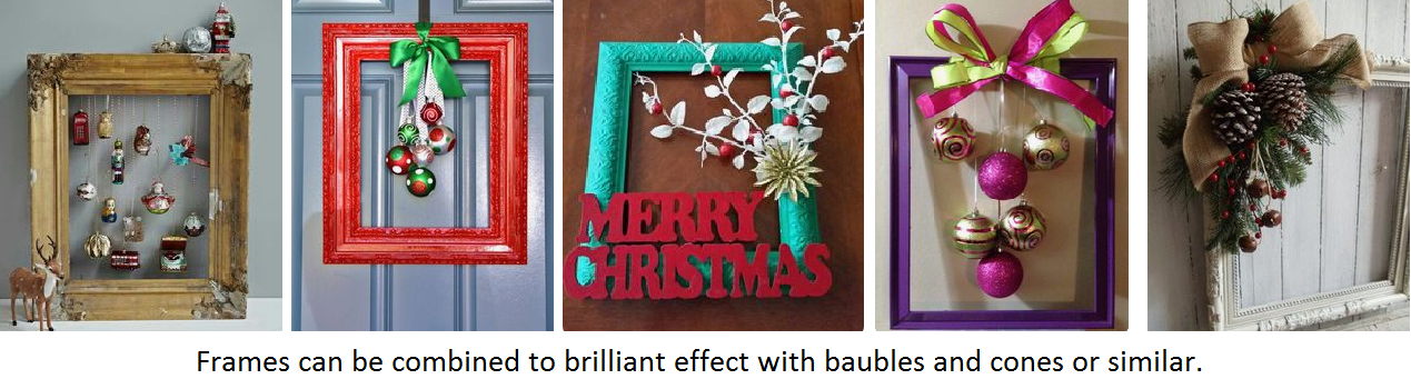 Frames with Baubles